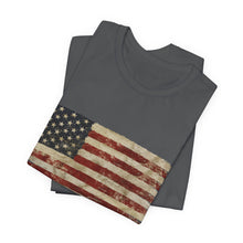 Load image into Gallery viewer, American Flag Unisex Jersey Short Sleeve Tee