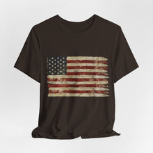 Load image into Gallery viewer, American Flag Unisex Jersey Short Sleeve Tee