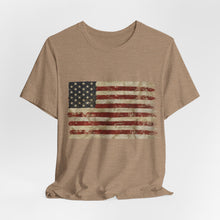 Load image into Gallery viewer, American Flag Unisex Jersey Short Sleeve Tee