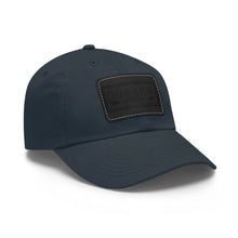Load image into Gallery viewer, Go Farm Leather Patch Dad Hat — Rustic Farm Life Baseball Cap