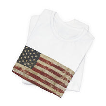 Load image into Gallery viewer, American Flag Unisex Jersey Short Sleeve Tee