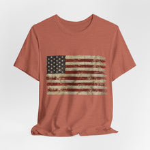 Load image into Gallery viewer, American Flag Unisex Jersey Short Sleeve Tee