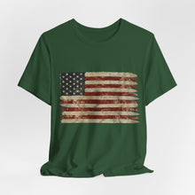 Load image into Gallery viewer, American Flag Unisex Jersey Short Sleeve Tee