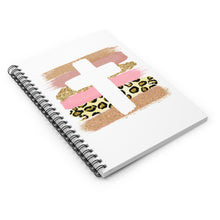 Load image into Gallery viewer, Cross Spiral Notebook - Ruled Line