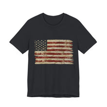 Load image into Gallery viewer, American Flag Unisex Jersey Short Sleeve Tee