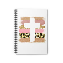 Load image into Gallery viewer, Cross Spiral Notebook - Ruled Line