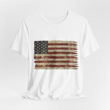 Load image into Gallery viewer, American Flag Unisex Jersey Short Sleeve Tee
