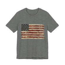 Load image into Gallery viewer, American Flag Unisex Jersey Short Sleeve Tee