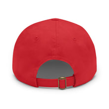Load image into Gallery viewer, Go Farm Leather Patch Dad Hat — Rustic Farm Life Baseball Cap