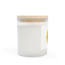 Load image into Gallery viewer, Sunflower "Just a Wildflower in Love with the Sunshine" Frosted Glass Candle — 11oz