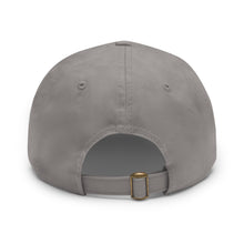 Load image into Gallery viewer, Go Farm Leather Patch Dad Hat — Rustic Farm Life Baseball Cap