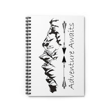 Load image into Gallery viewer, Adventure Awaits Spiral Notebook - Ruled Line