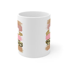 Load image into Gallery viewer, Cross Floral Mug 11oz