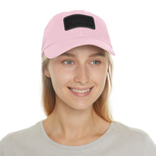 Load image into Gallery viewer, Go Farm Leather Patch Dad Hat — Rustic Farm Life Baseball Cap