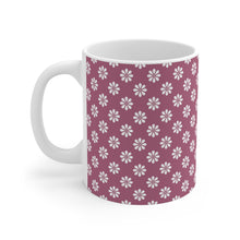 Load image into Gallery viewer, Purple Floral  Mug 11oz
