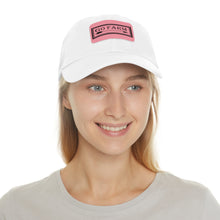 Load image into Gallery viewer, Go Farm Leather Patch Dad Hat — Rustic Farm Life Baseball Cap