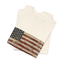 Load image into Gallery viewer, American Flag Unisex Jersey Short Sleeve Tee