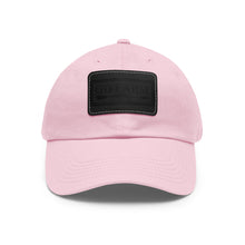 Load image into Gallery viewer, Go Farm Leather Patch Dad Hat — Rustic Farm Life Baseball Cap