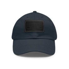 Load image into Gallery viewer, Go Farm Leather Patch Dad Hat — Rustic Farm Life Baseball Cap