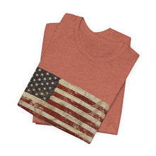 Load image into Gallery viewer, American Flag Unisex Jersey Short Sleeve Tee