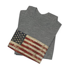 Load image into Gallery viewer, American Flag Unisex Jersey Short Sleeve Tee