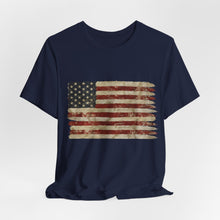 Load image into Gallery viewer, American Flag Unisex Jersey Short Sleeve Tee