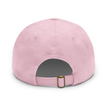 Load image into Gallery viewer, Go Farm Leather Patch Dad Hat — Rustic Farm Life Baseball Cap