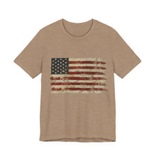Load image into Gallery viewer, American Flag Unisex Jersey Short Sleeve Tee