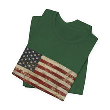 Load image into Gallery viewer, American Flag Unisex Jersey Short Sleeve Tee