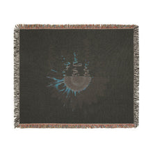 Load image into Gallery viewer, Sunflower Woven Blanket — "Just a Wildflower in Love with the Sunshine" Cozy Throw