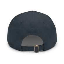 Load image into Gallery viewer, Go Farm Leather Patch Dad Hat — Rustic Farm Life Baseball Cap