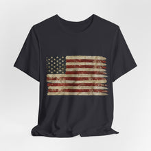 Load image into Gallery viewer, American Flag Unisex Jersey Short Sleeve Tee