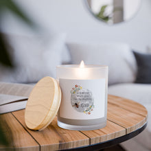 Load image into Gallery viewer, Bee Kind Frosted Glass Candle — 11oz