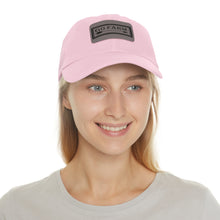 Load image into Gallery viewer, Go Farm Leather Patch Dad Hat — Rustic Farm Life Baseball Cap