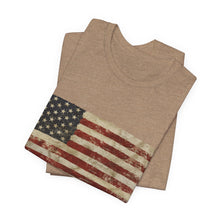 Load image into Gallery viewer, American Flag Unisex Jersey Short Sleeve Tee