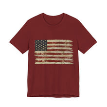 Load image into Gallery viewer, American Flag Unisex Jersey Short Sleeve Tee