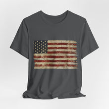 Load image into Gallery viewer, American Flag Unisex Jersey Short Sleeve Tee