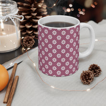 Load image into Gallery viewer, Purple Floral  Mug 11oz