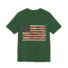 Load image into Gallery viewer, American Flag Unisex Jersey Short Sleeve Tee