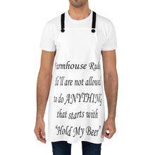 Load image into Gallery viewer, Farmhouse Rules Apron