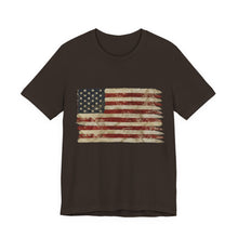 Load image into Gallery viewer, American Flag Unisex Jersey Short Sleeve Tee