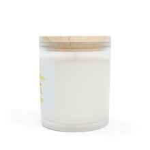 Load image into Gallery viewer, Sunflower "Just a Wildflower in Love with the Sunshine" Frosted Glass Candle — 11oz