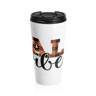 Fall Vibes Stainless Steel Travel Mug