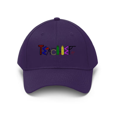 Teacher Love Life Unisex Twill Hat