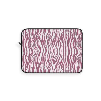Pink Tiger Stripes Laptop Sleeve
