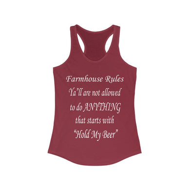 Farmhouse Rules Women's Ideal Racerback Tank