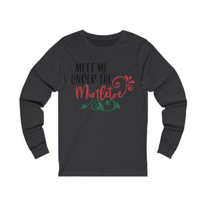 Mistletoe Unisex Jersey Long Sleeve Tee