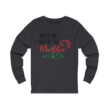 Load image into Gallery viewer, Mistletoe Unisex Jersey Long Sleeve Tee