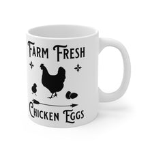 Load image into Gallery viewer, Farm Fresh Chicken Eggs Mug 11oz