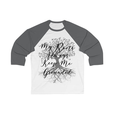 My Roots Unisex 3/4 Sleeve Baseball Tee